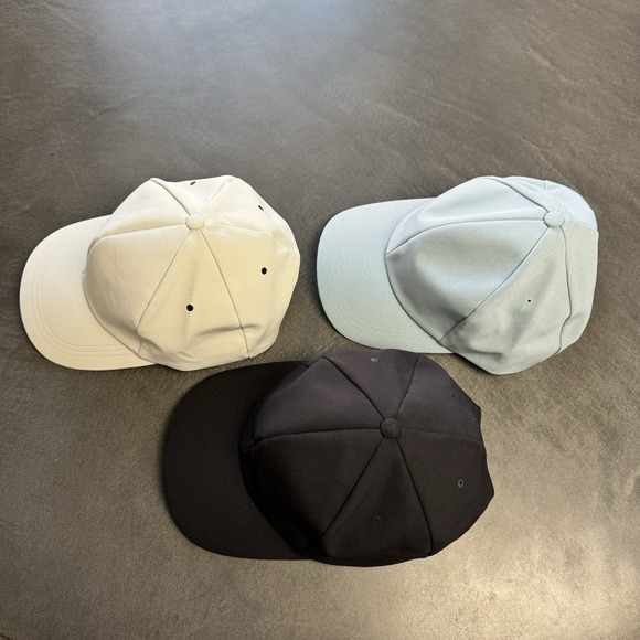 Lululemon Hat Cap Men One Size Snapback Performance Casual Workout Gym Lot Of 3 - Picture 13 of 14
